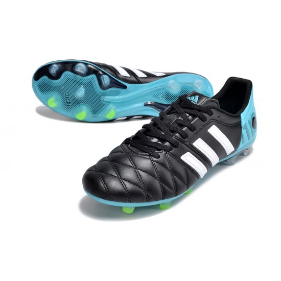 Cheap Adidas Adipure 11 PRO X PD25 TRX FG Black/White/Ltblue Soccer Shoes Sale