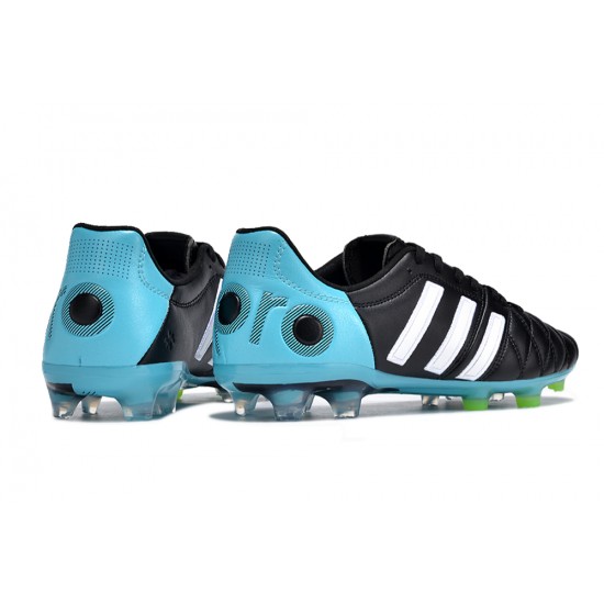 Cheap Adidas Adipure 11 PRO X PD25 TRX FG Black/White/Ltblue Soccer Shoes Sale