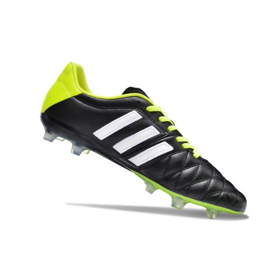 Cheap Adidas Adipure 11 PRO X PD25 TRX FG White/Black/Yellow/Green Soccer Shoes Sale