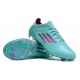 Cheap Adidas F50 FG Soccer Shoes Green Purple Sale