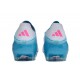 Cheap Adidas F50 FG Soccer Shoes Ltblue Grey Pink Sale