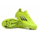 Cheap Adidas F50 FG Soccer Shoes Yellow Black Sale