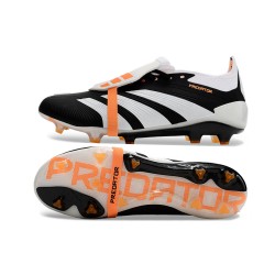 Adidas Predator Accuracy FG Boost Soccer Shoes Black White Orange