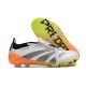 Cheap Adidas Predator Accuracy FG Boost Soccer Shoes Black White Yellow Sale