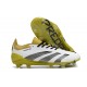 Cheap Adidas Predator Accuracy FG Boost Soccer Shoes Olive Black White Sale