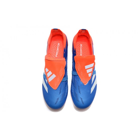 Cheap Adidas Predator Accuracy FG Boost Soccer Shoes Orange Blue White Sale