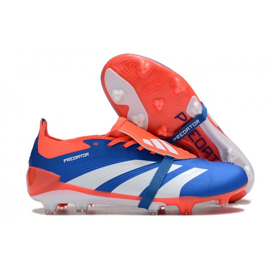 Cheap Adidas Predator Accuracy FG Boost Soccer Shoes Orange Blue White Sale