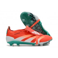 Adidas Predator Accuracy FG Boost Soccer Shoes Red Green White 