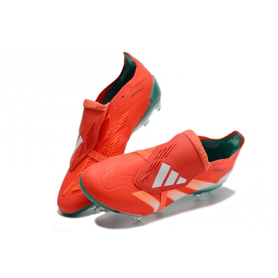 Cheap Adidas Predator Accuracy FG Boost Soccer Shoes Red Green White Sale