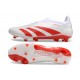 Cheap Adidas Predator Accuracy FG Boost Soccer Shoes White Red Sale