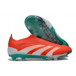 Adidas Predator Accuracy FG Low Soccer Shoes Green Orange 