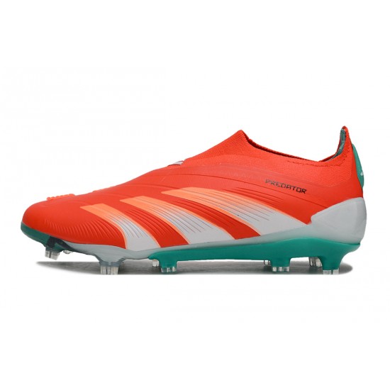 Cheap Adidas Predator Accuracy FG Low Soccer Shoes Green Orange Sale