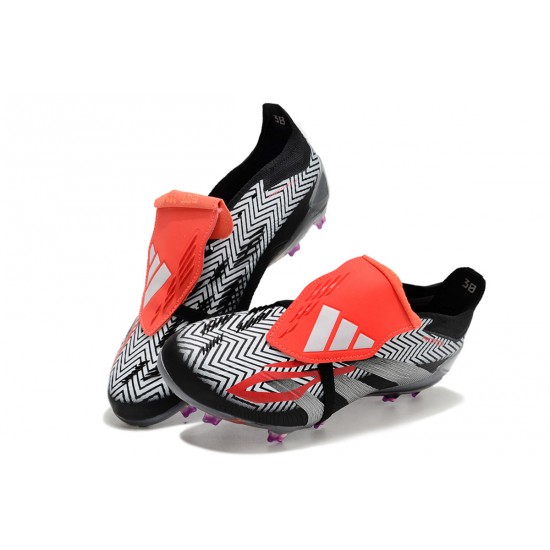 Cheap Adidas Predator Accuracy FG Low Soccer Shoes Orange Black Silver Sale