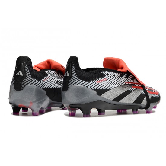 Cheap Adidas Predator Accuracy FG Low Soccer Shoes Orange Black Silver Sale