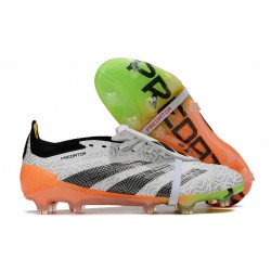 Adidas Predator Accuracy FG Low Soccer Shoes Orange White Black 