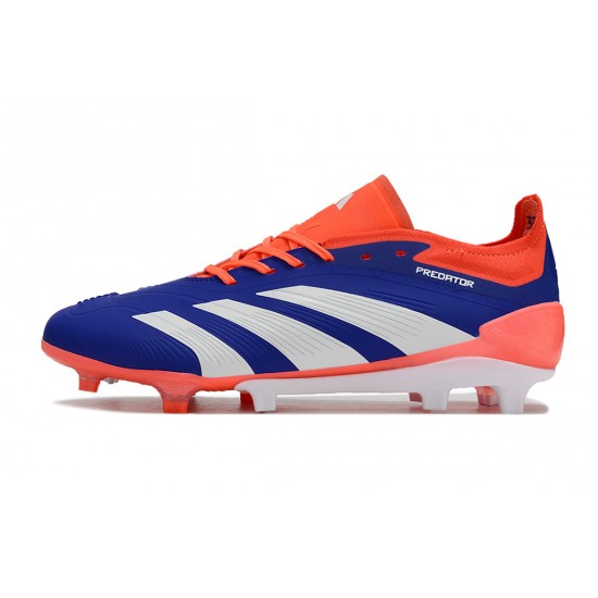 Cheap Adidas Predator Accuracy FG Low Soccer Shoes Orange White Blue Sale