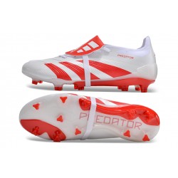 Adidas Predator Accuracy FG Low Soccer Shoes Red White 