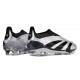 Cheap Adidas Predator Accuracy FG Low Soccer Shoes Silver Black Sale