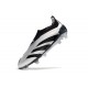 Cheap Adidas Predator Accuracy FG Low Soccer Shoes Silver Black Sale