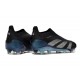 Cheap Adidas Predator Accuracy FG Soccer Shoes Black Blue Silver Sale