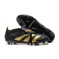 Adidas Predator Accuracy FG Soccer Shoes Black Gold 