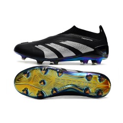 Adidas Predator Accuracy FG Soccer Shoes Black Grey