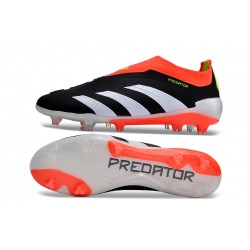 Adidas Predator Accuracy FG Soccer Shoes Black White Orange 