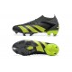 Cheap Adidas Predator Accuracy FG Soccer Shoes Black Yellow Sale