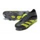 Cheap Adidas Predator Accuracy FG Soccer Shoes Black Yellow Sale