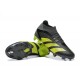 Cheap Adidas Predator Accuracy FG Soccer Shoes Black Yellow Sale