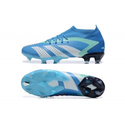 Adidas Predator Accuracy FG Soccer Shoes Blue Grey 