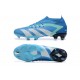 Cheap Adidas Predator Accuracy FG Soccer Shoes Blue Grey Sale