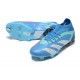 Cheap Adidas Predator Accuracy FG Soccer Shoes Blue Grey Sale