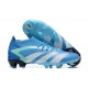 Cheap Adidas Predator Accuracy FG Soccer Shoes Blue Grey Sale