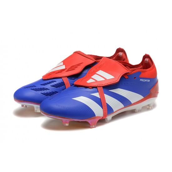 Cheap Adidas Predator Accuracy FG Soccer Shoes Blue Red White Sale