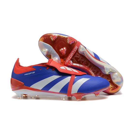 Cheap Adidas Predator Accuracy FG Soccer Shoes Blue Red White Sale