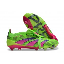 Adidas Predator Accuracy FG Soccer Shoes Green Purple 