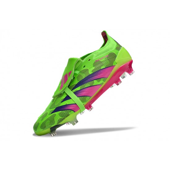 Cheap Adidas Predator Accuracy FG Soccer Shoes Green Purple Sale