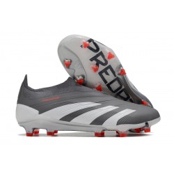 Adidas Predator Accuracy FG Soccer Shoes Grey Deep Grey 