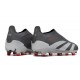 Cheap Adidas Predator Accuracy FG Soccer Shoes Grey Deep Grey Sale