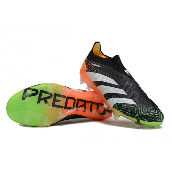 Cheap Adidas Predator Accuracy FG Soccer Shoes Orange Black Silver Sale