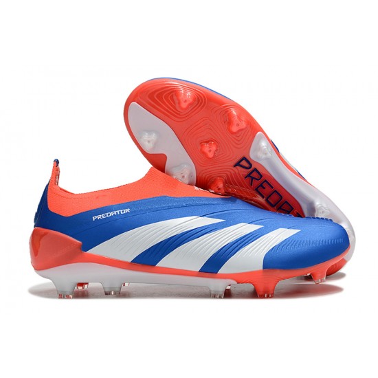 Cheap Adidas Predator Accuracy FG Soccer Shoes Orange Blue White Sale