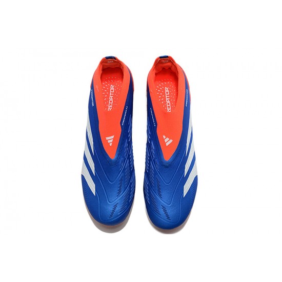 Cheap Adidas Predator Accuracy FG Soccer Shoes Orange Blue White Sale