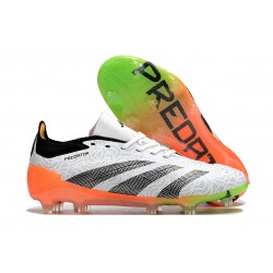 Adidas Predator Accuracy FG Soccer Shoes Orange Grey Black 