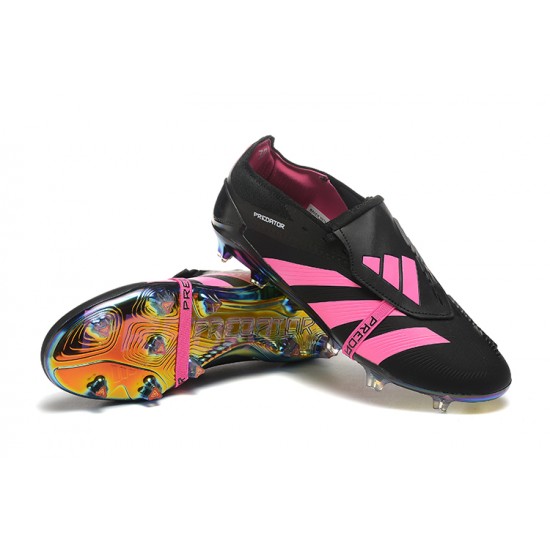 Cheap Adidas Predator Accuracy FG Soccer Shoes Pink Black Sale