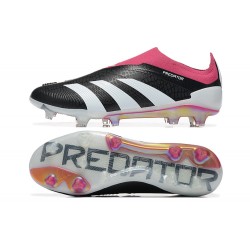 Adidas Predator Accuracy FG Soccer Shoes Pink Black White 