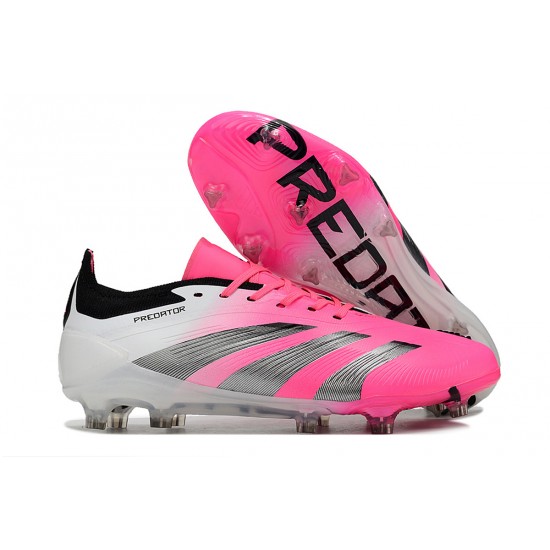 Cheap Adidas Predator Accuracy FG Soccer Shoes Purple Black White Sale