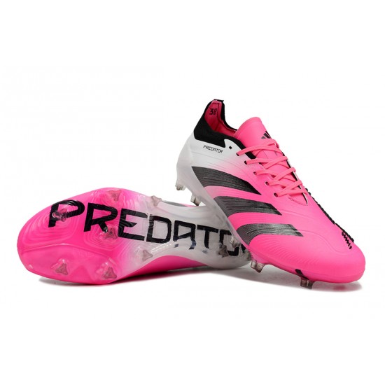 Cheap Adidas Predator Accuracy FG Soccer Shoes Purple Black White Sale