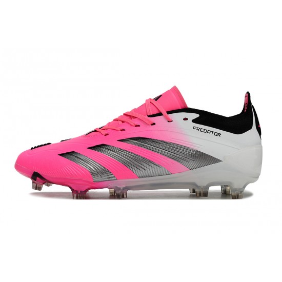 Cheap Adidas Predator Accuracy FG Soccer Shoes Purple Black White Sale