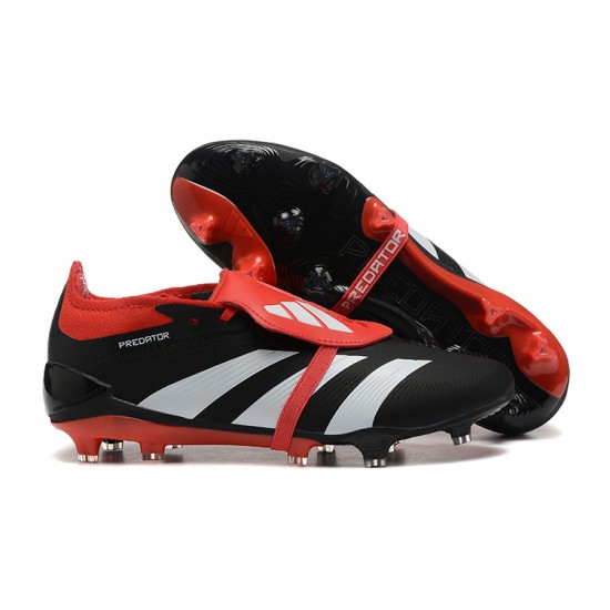 Cheap Adidas Predator Accuracy FG Soccer Shoes Red Black White Sale